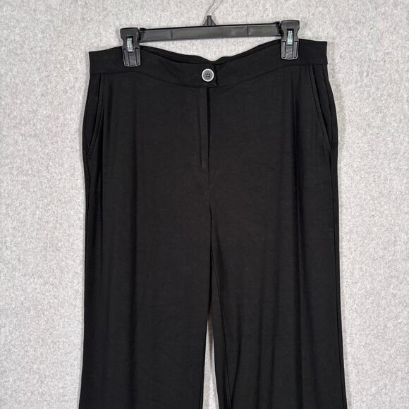 J Jill‎ Pants Medium Wearever Jersey Ponte Stretch Pockets Quiet Comfy Lounge - Picture 2 of 12